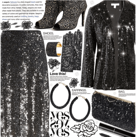Yes, yes, yes| sequin
