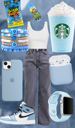 Blue Casual Fit