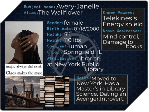 Avery-Janelle (marvel Oc)