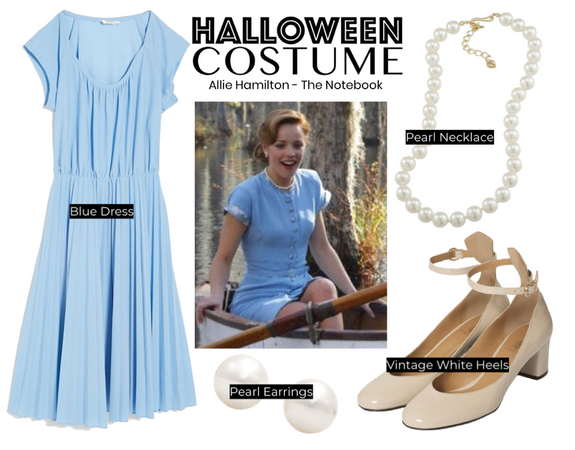 Halloween costume Allie Hamilton from the notebook