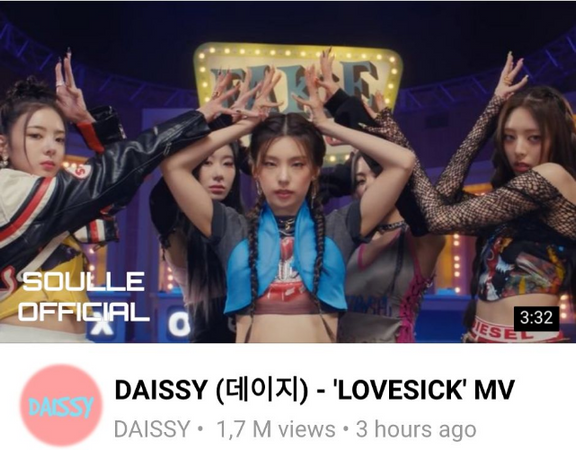DAISSY (데이지) 'LOVESICK' MV