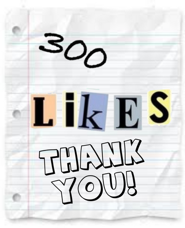 Tysm! for 300 likes