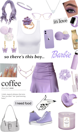 Purple Teen Fit💜🤍