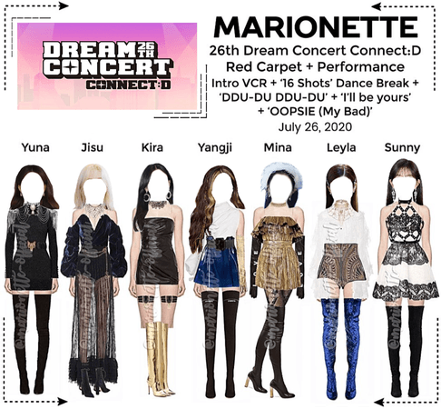 MARIONETTE (마리오네트) [26TH DREAM CONCERT CONNECT:D] Red Carpet + Performance | 2nd Day