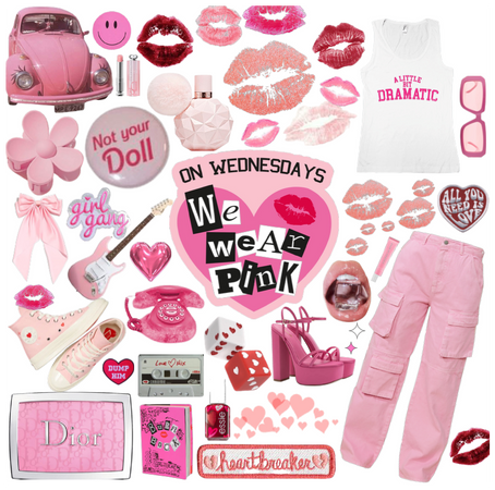 On WEDNESDAY's we wear pink!