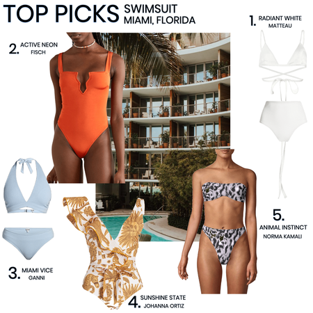 TOP PICKS: Swimsuits For Miami