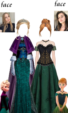 [{ELSA AND ANNA LIVE ACTION}]