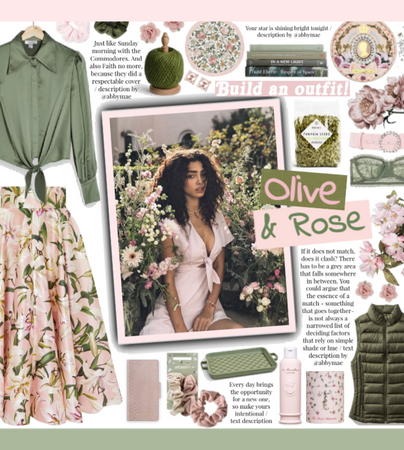 Color Combo: Olive &rose