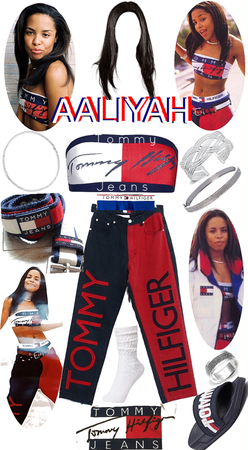 AAliyah tommy Jeans