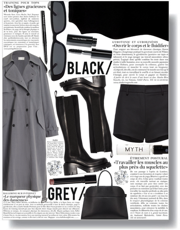 black & grey chic 🖤🩶