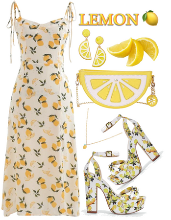lemon outfit!🍋🩷