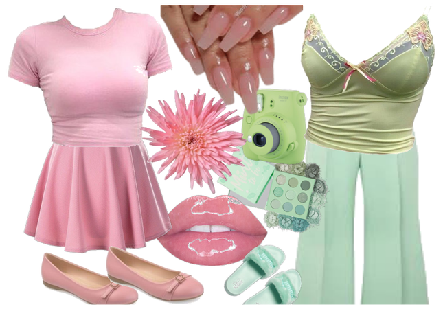 pink and green challenge