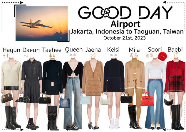 GOOD DAY (굿데이) [AIRPORT] Jakarta To Taoyuan