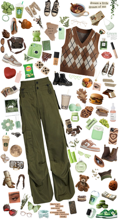 Green and Brown