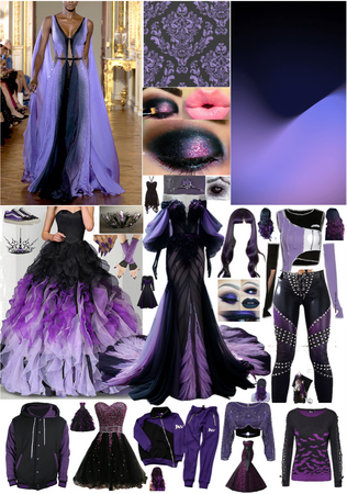 Favorite Color Combo: Purple & Black