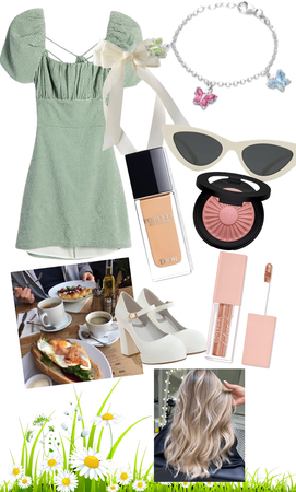 Cute Easter brunch outfit!