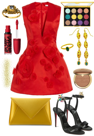 Red / Gold Cocktail Party