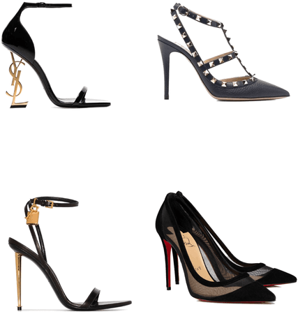 staple black heels