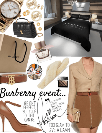 Burberry event xox