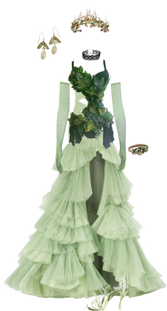 Behold! A green dress