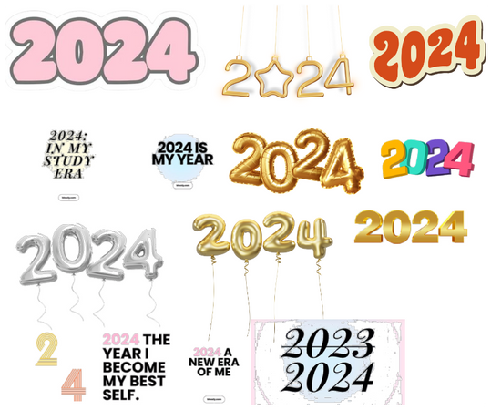 Different typs of 2024