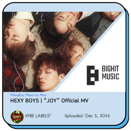 Hexy Boys "JOY" Official MV | Thumbnail