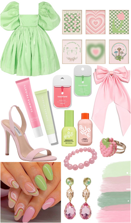 Lime & Pink
