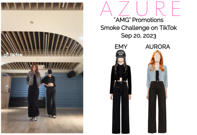 AZURE(하늘빛) Smoke Challenge-BadaLee by EMY & AURORA
