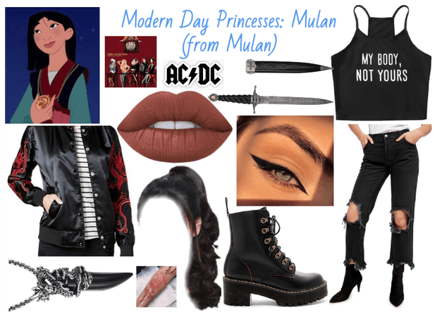 Modern Day Disney Princesses: Mulan