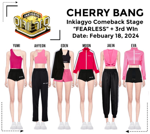 CHERRY BANG Inkigayo Comeback Stage “FEARLESS”