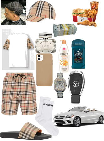 Burberry man outfit