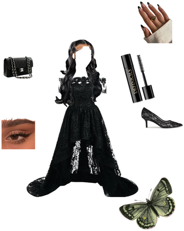 Black slay  Prom dress