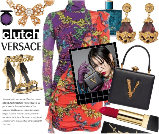 Versace clutch