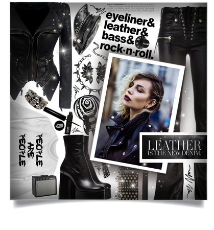 Leather Luxxe: Full-On Rebel Chic