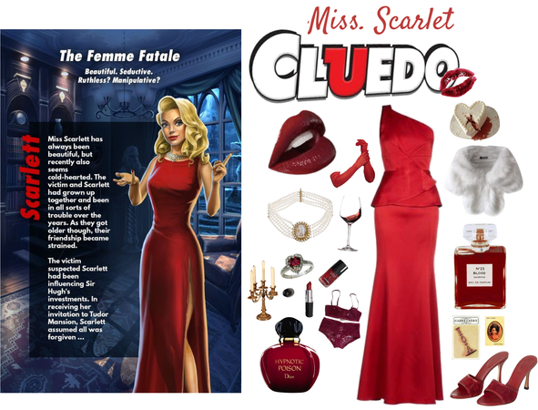 Miss Scarlet 💄👠💋