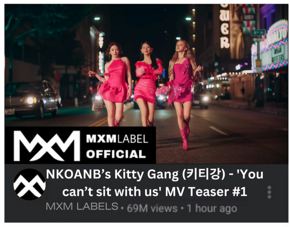 NKOANB’s Kitty Gang(키티강) - 'You can’t sit with us' MV Teaser #1