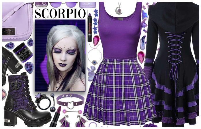 Scorpio goth girl
