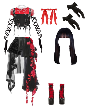 kpop y2k stage outfit Outfit