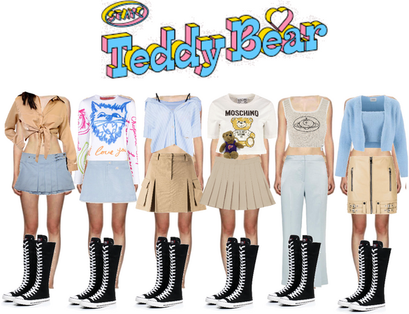 Stayc teddy bear outfits