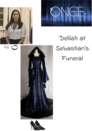 OUAT: Delilah at Sebastian’s Funeral