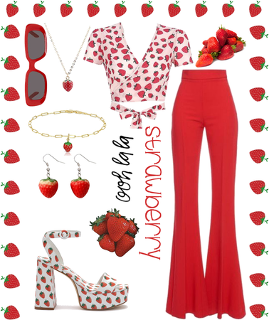 strawberry outfit