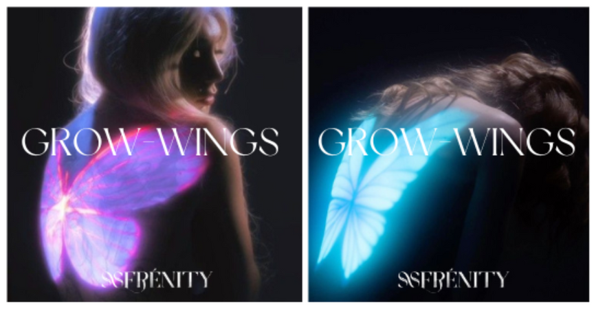 SSERENITY '평온' "Grow-Wings Album Cover"