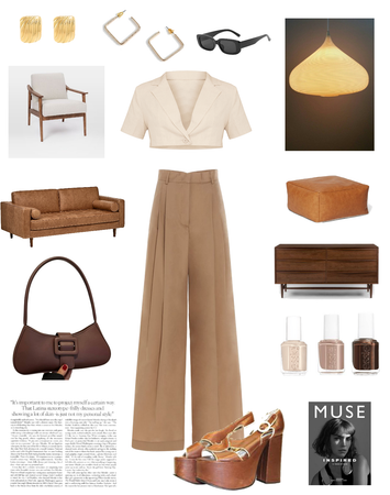 nude mood | brown & white
