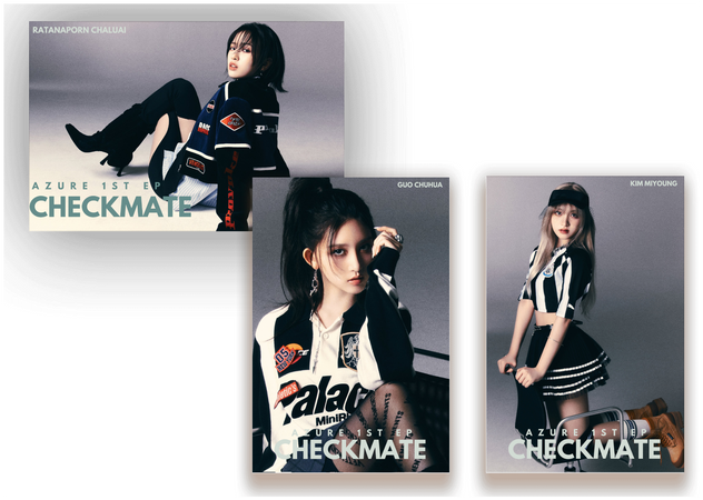 AZURE(하늘빛) 'CHECKMATE' Maknae Line Concept Photos