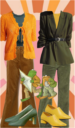 frog and toad as besties