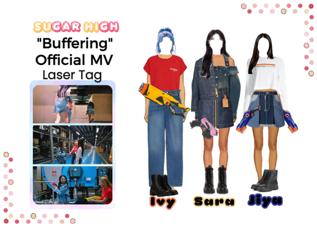 Sugar High "Buffering" Official MV | Laser Tag