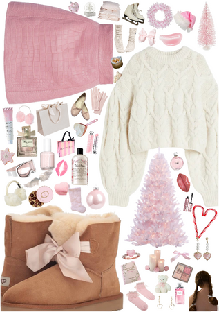 Pink Coquette Christmas