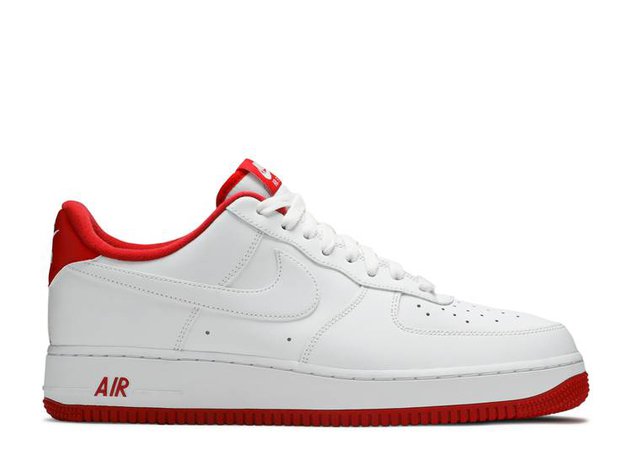 Air Force 1 Low 'University Red' - Nike - CD0884 101 - white/university red | Flight Club