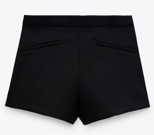 Zara black shorts