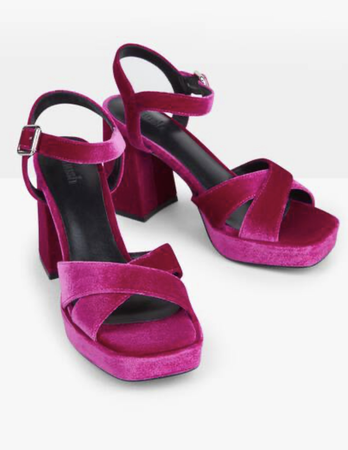 Hayne Platform Sandals Pink